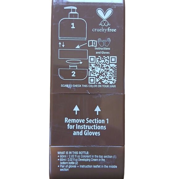 Brite Clean Color Light Brown 2.03 oz (2 Pack) | PPD FREE Hair Color | Twist Mix - Picture 3 of 4